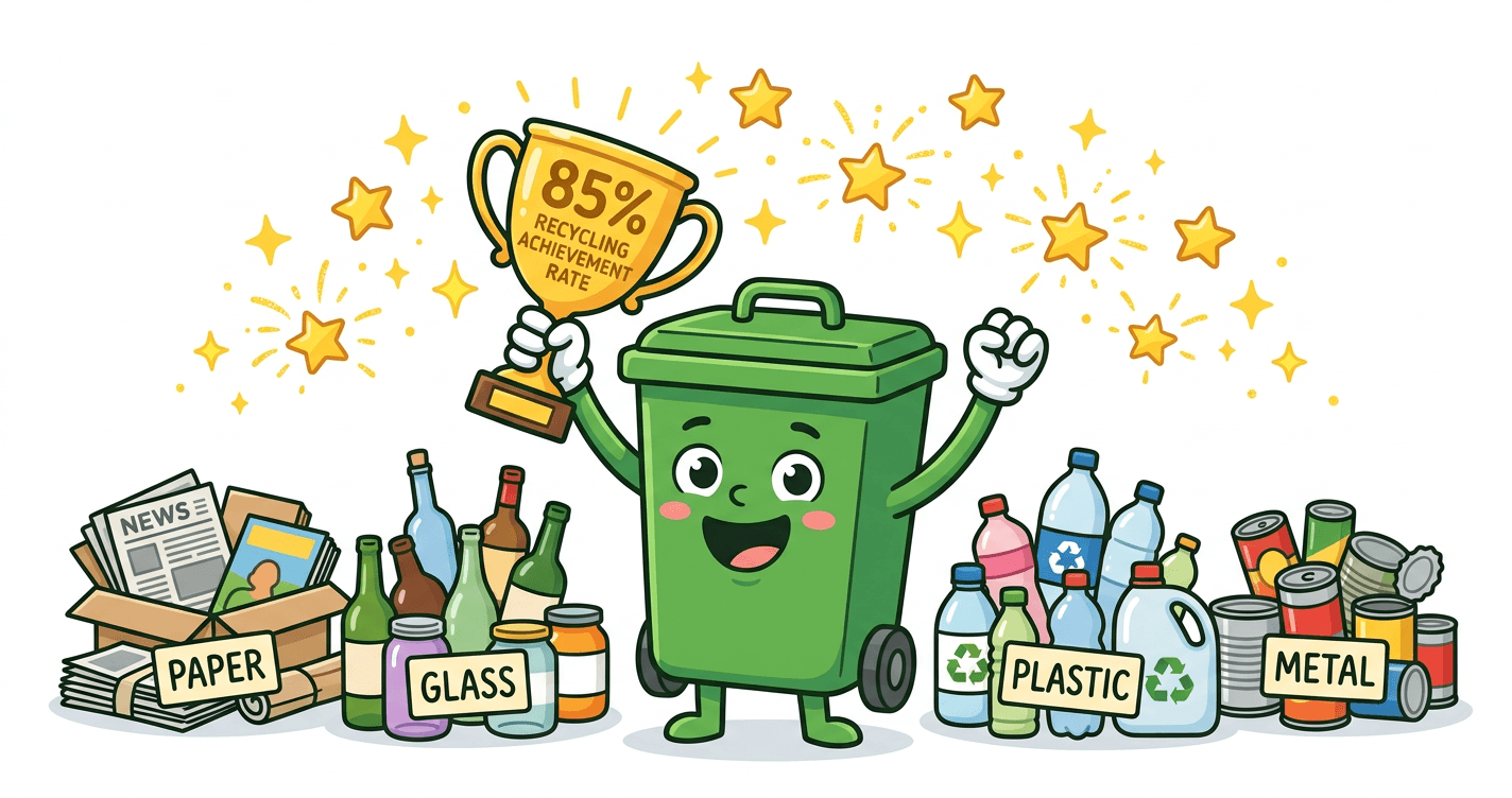 How We Achieved an 85% Recycling Rate