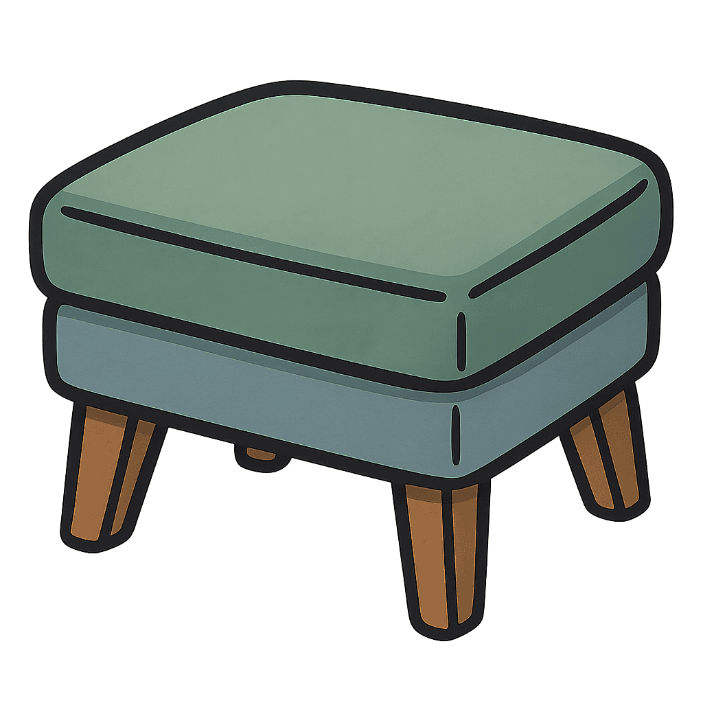 Footstool / pouffe